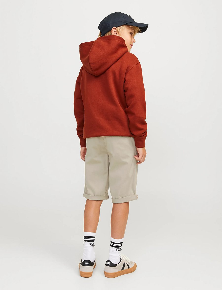 Jack & Jones - JPSTBOWIE JJSHORTS SOLID SN JNR - chino shorts - crockery - 2