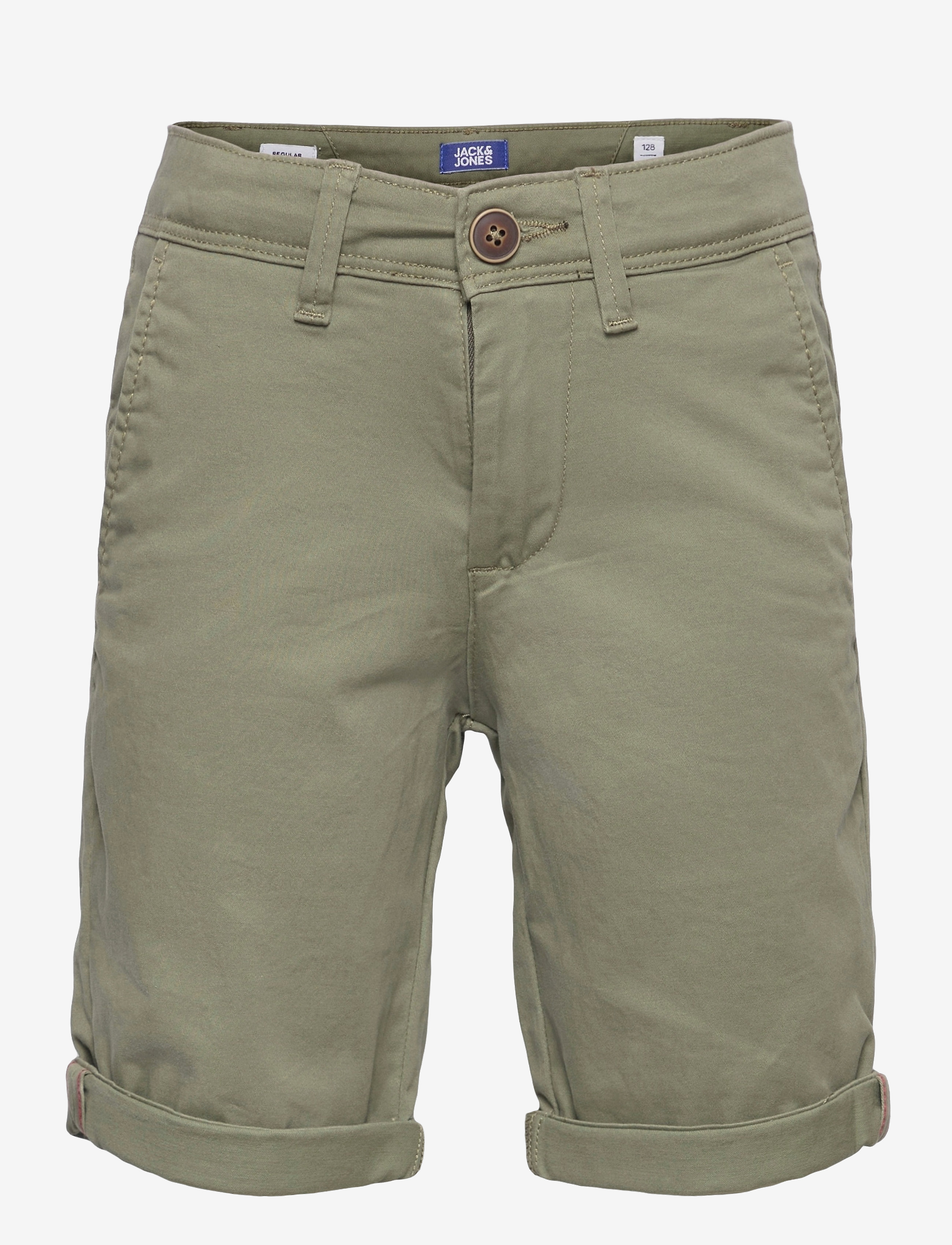 Jack & Jones JPSTBOWIE JJSHORTS SOLID SN JNR - Shorts - DEEP LICHEN GREEN / green