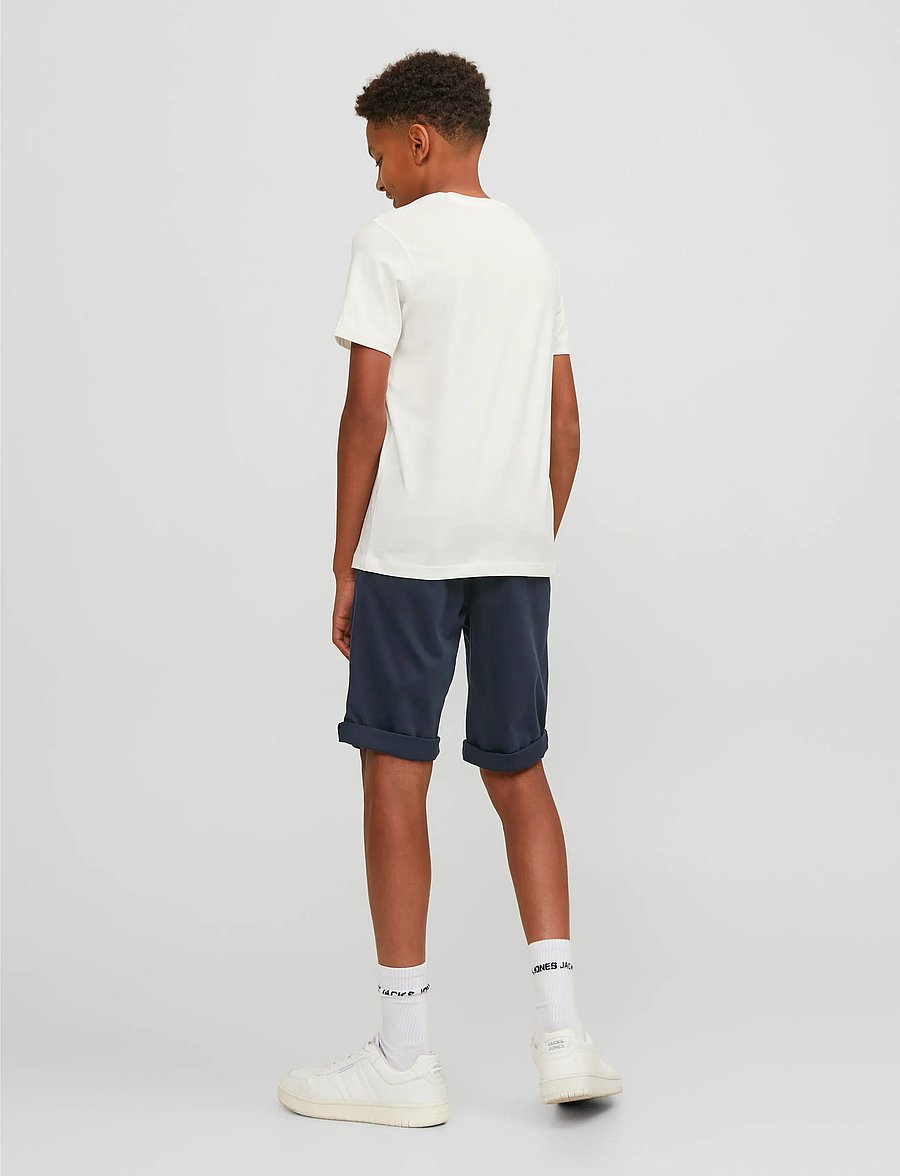 Jack & Jones - JPSTBOWIE JJSHORTS SOLID SN JNR - lühikesed chino-püksid - navy blazer - 3