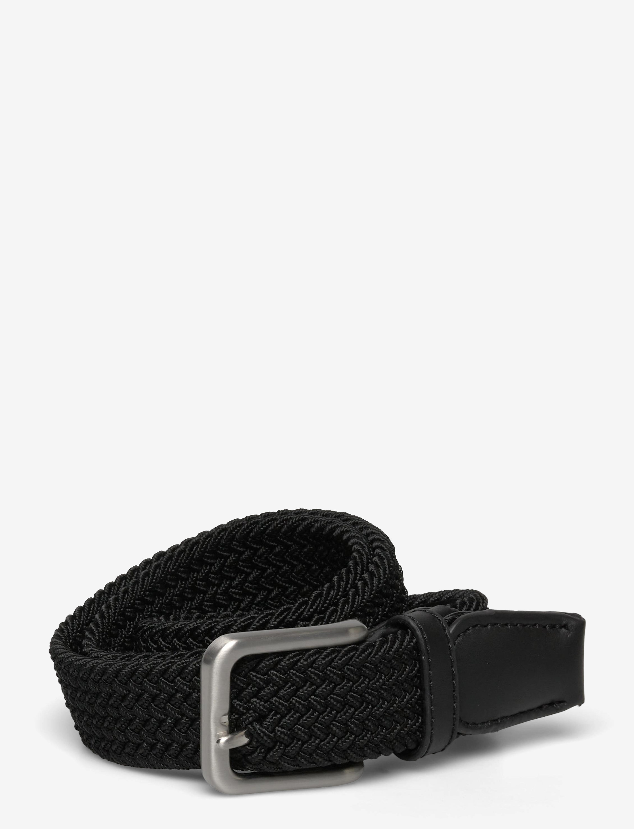 Jack & Jones JACSPRING WOVEN BELT JNR - Bælter - BLACK / black