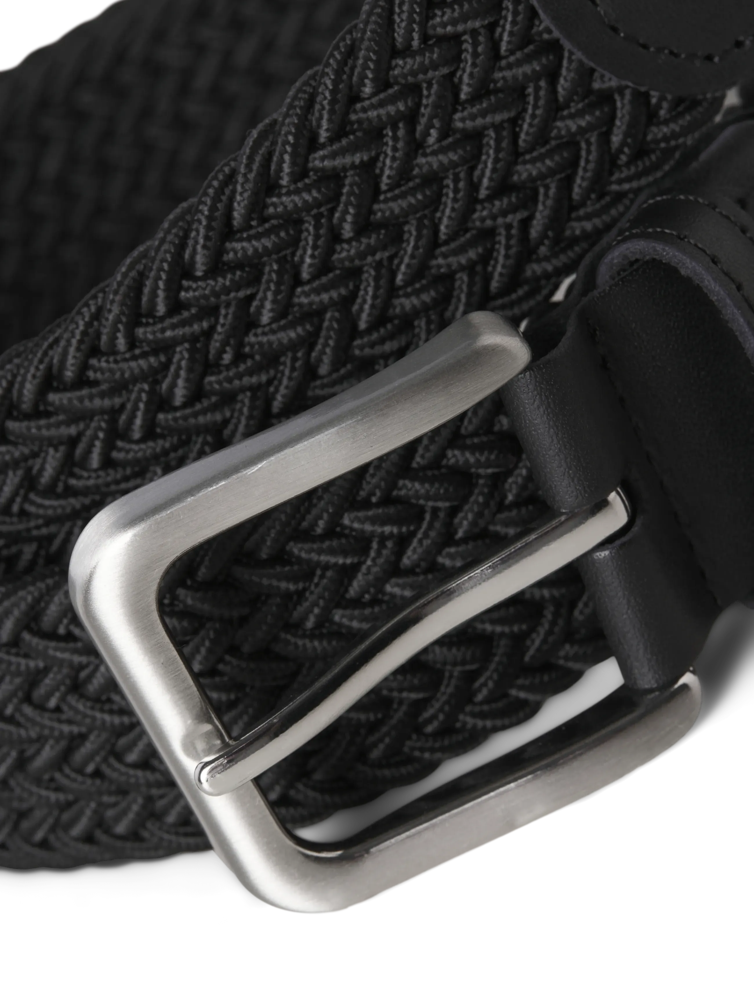 Jack & Jones - JACSPRING WOVEN BELT JNR - black - 4