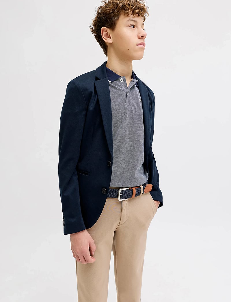 Jack & Jones - JACSPRING WOVEN BELT JNR - gürtel - navy blazer - 0