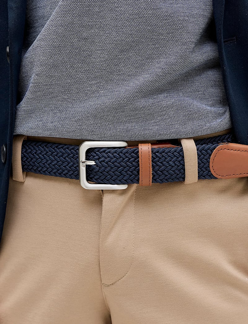 Jack & Jones - JACSPRING WOVEN BELT JNR - gürtel - navy blazer - 4
