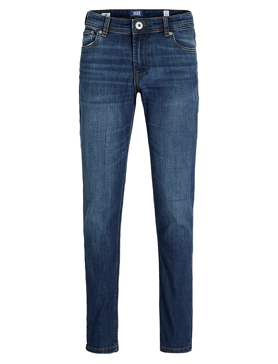 Jack & Jones - JJIGLENN JJORIGINAL CB 814 NOOS JNR - jeans skinny - blue denim - 1