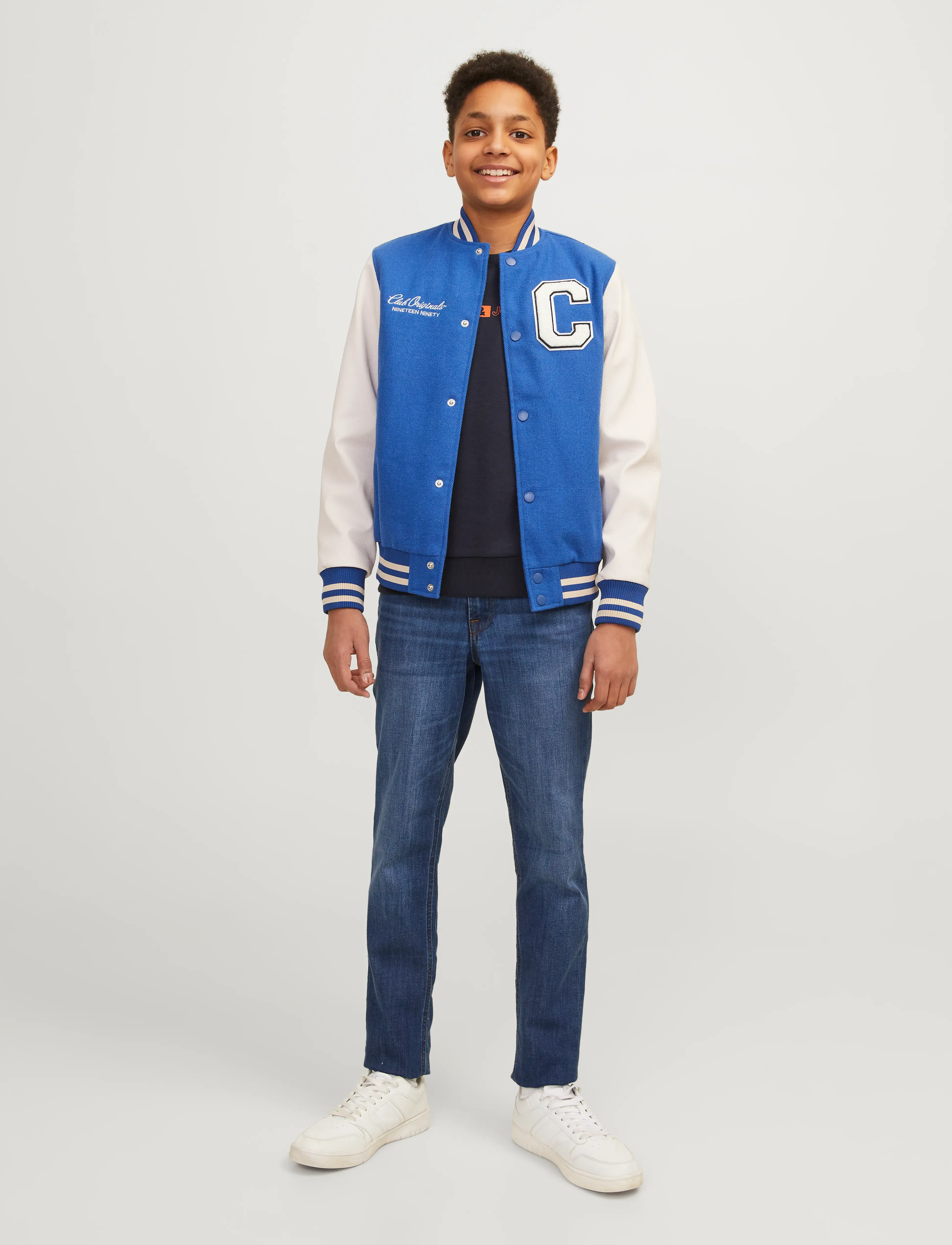 Jack & Jones JJIGLENN JJORIGINAL CB 814 NOOS JNR - Underdele - BLUE DENIM / blue