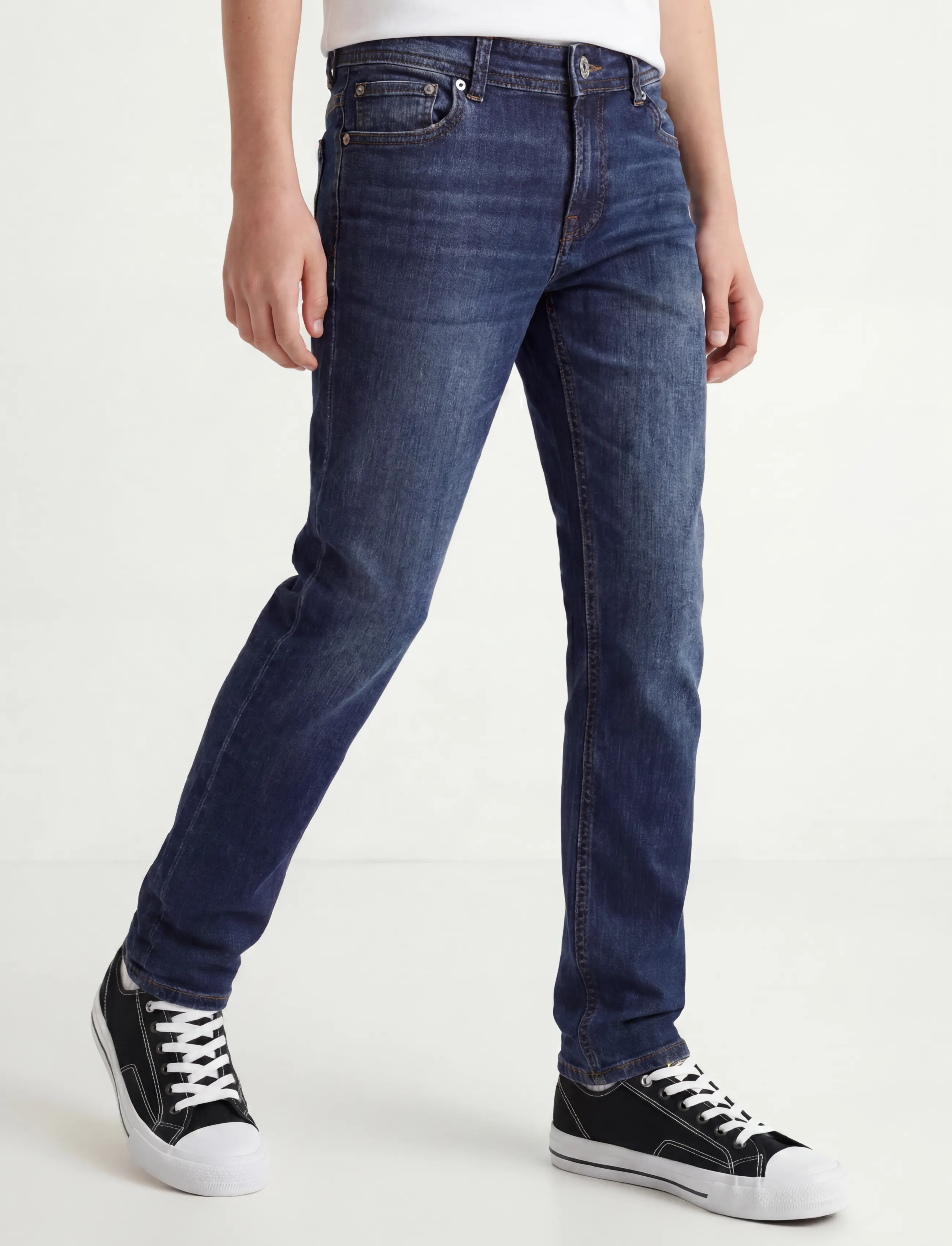 Jack & Jones JJIGLENN JJORIGINAL CB 814 NOOS JNR - Bottoms - BLUE DENIM / blue
