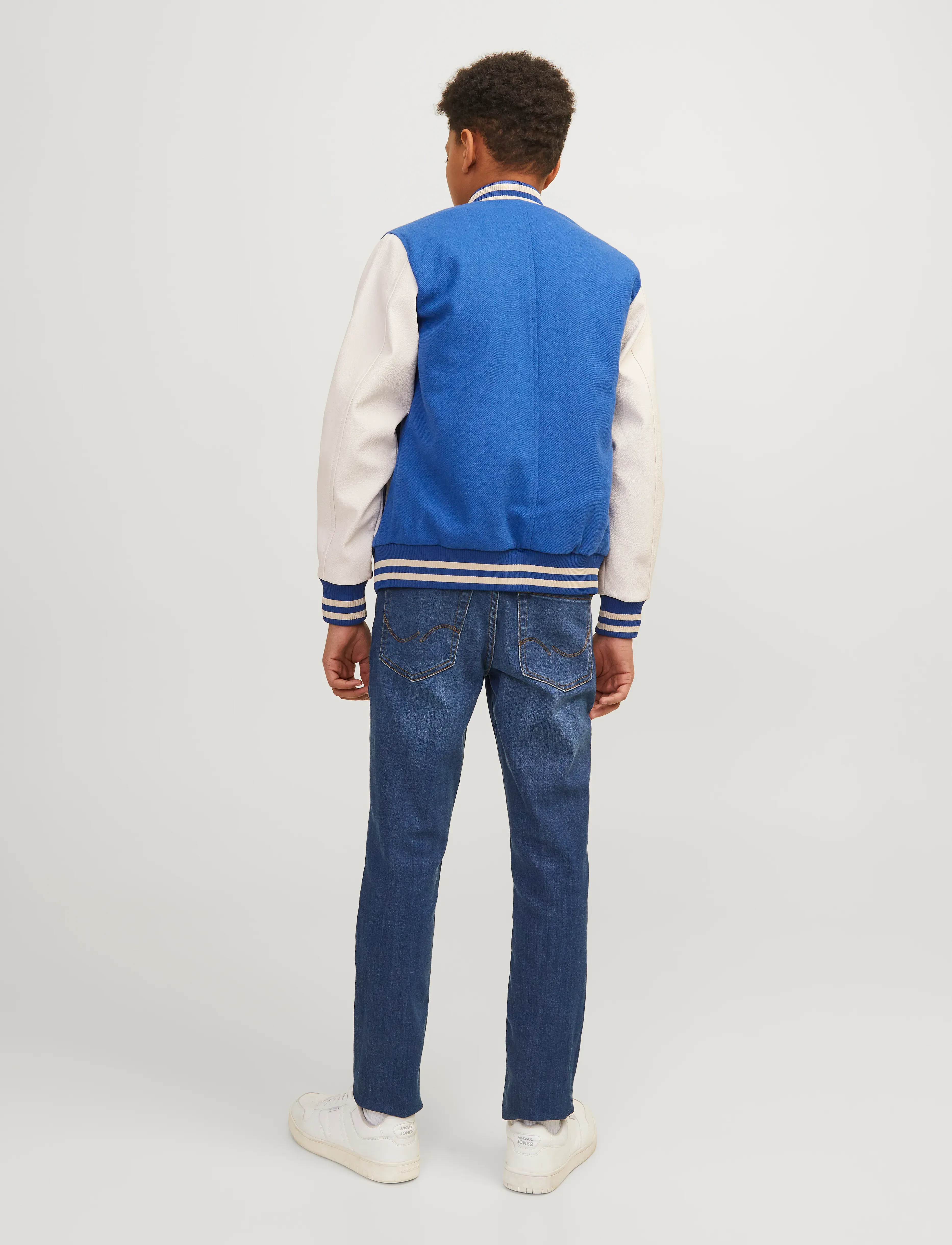 Jack & Jones - JJIGLENN JJORIGINAL CB 814 NOOS JNR - jeans skinny - blue denim - 3