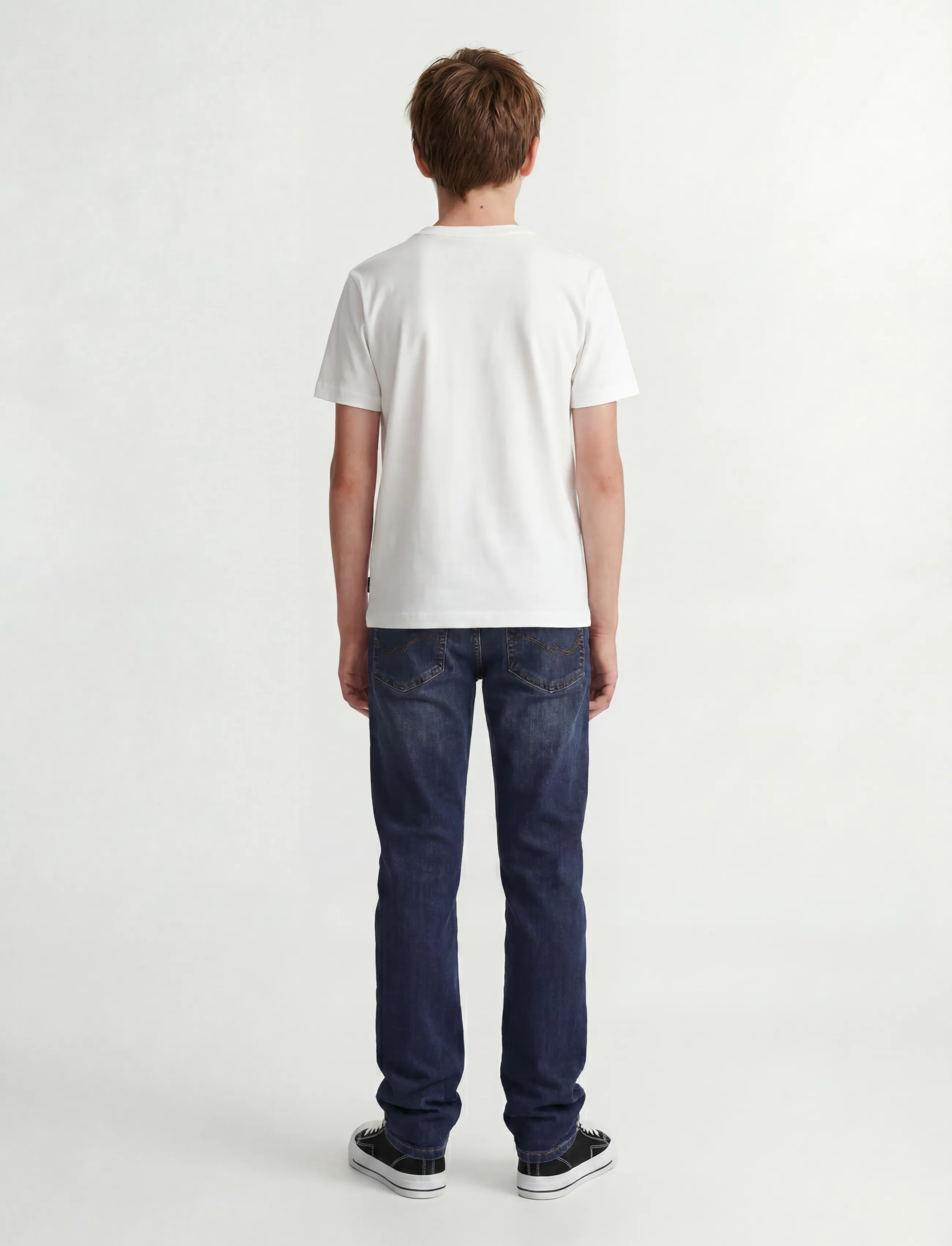 Jack & Jones - JJIGLENN JJORIGINAL CB 814 NOOS JNR - kitsad teksad - blue denim - 3