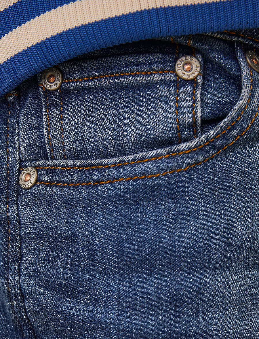 Jack & Jones - JJIGLENN JJORIGINAL CB 814 NOOS JNR - jeans skinny - blue denim - 4