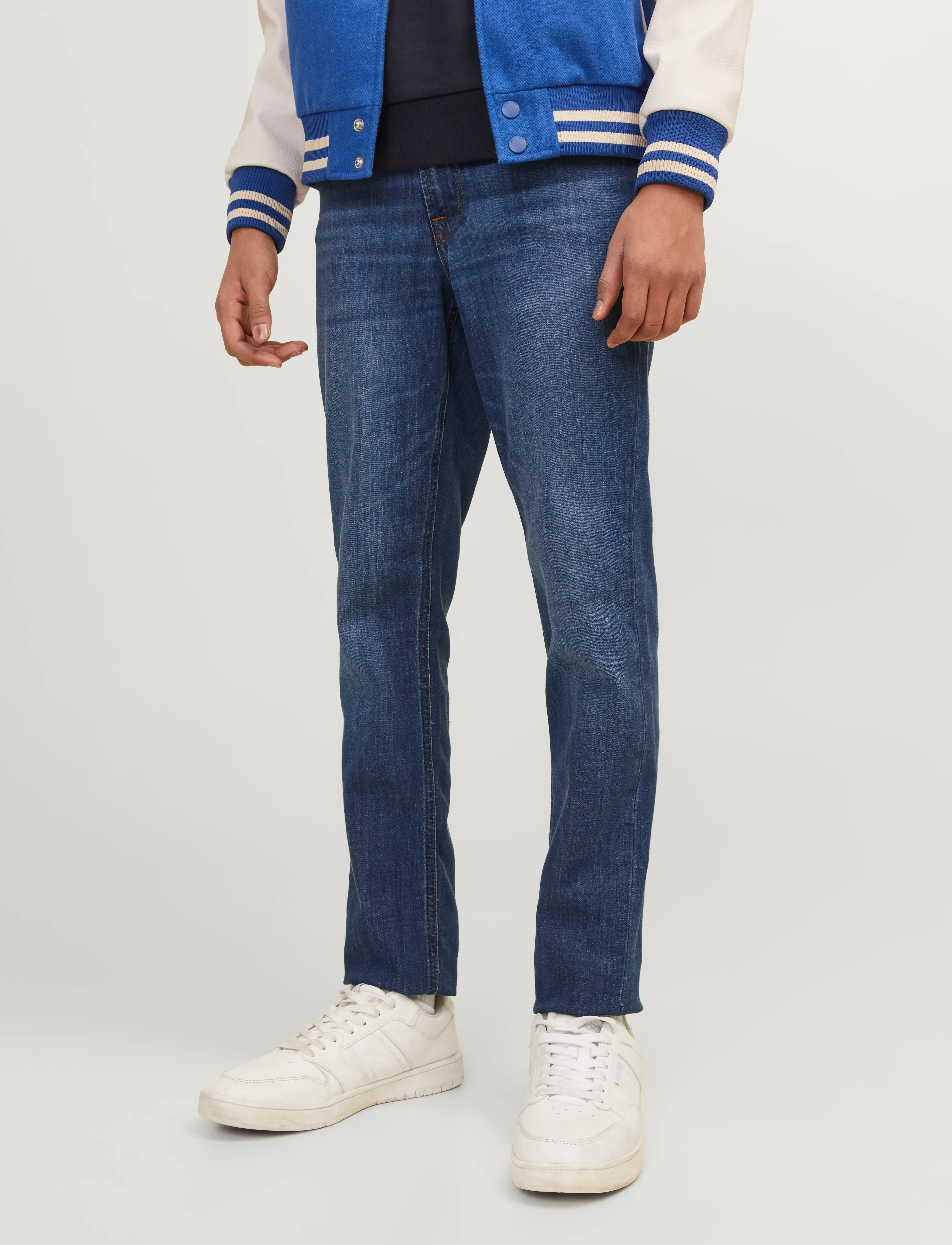 Jack & Jones - JJIGLENN JJORIGINAL CB 814 NOOS JNR - jeans skinny - blue denim - 5