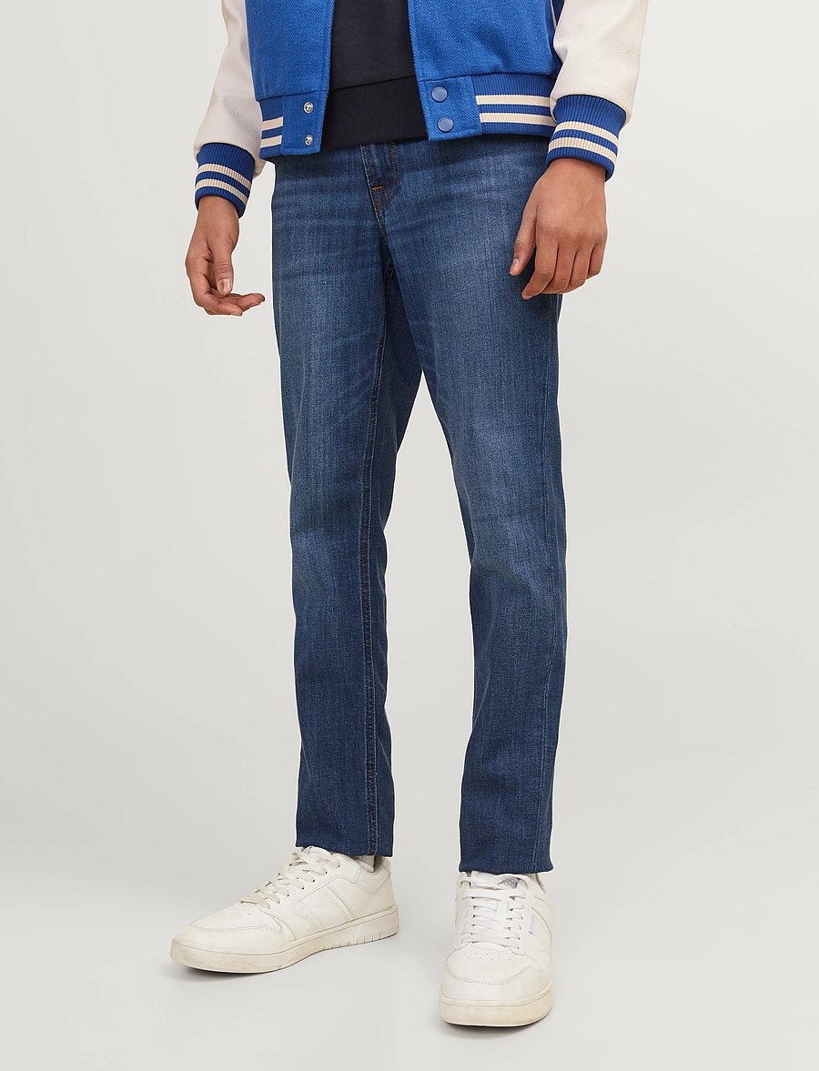 Jack & Jones - JJIGLENN JJORIGINAL CB 814 NOOS JNR - jeans skinny - blue denim - 5