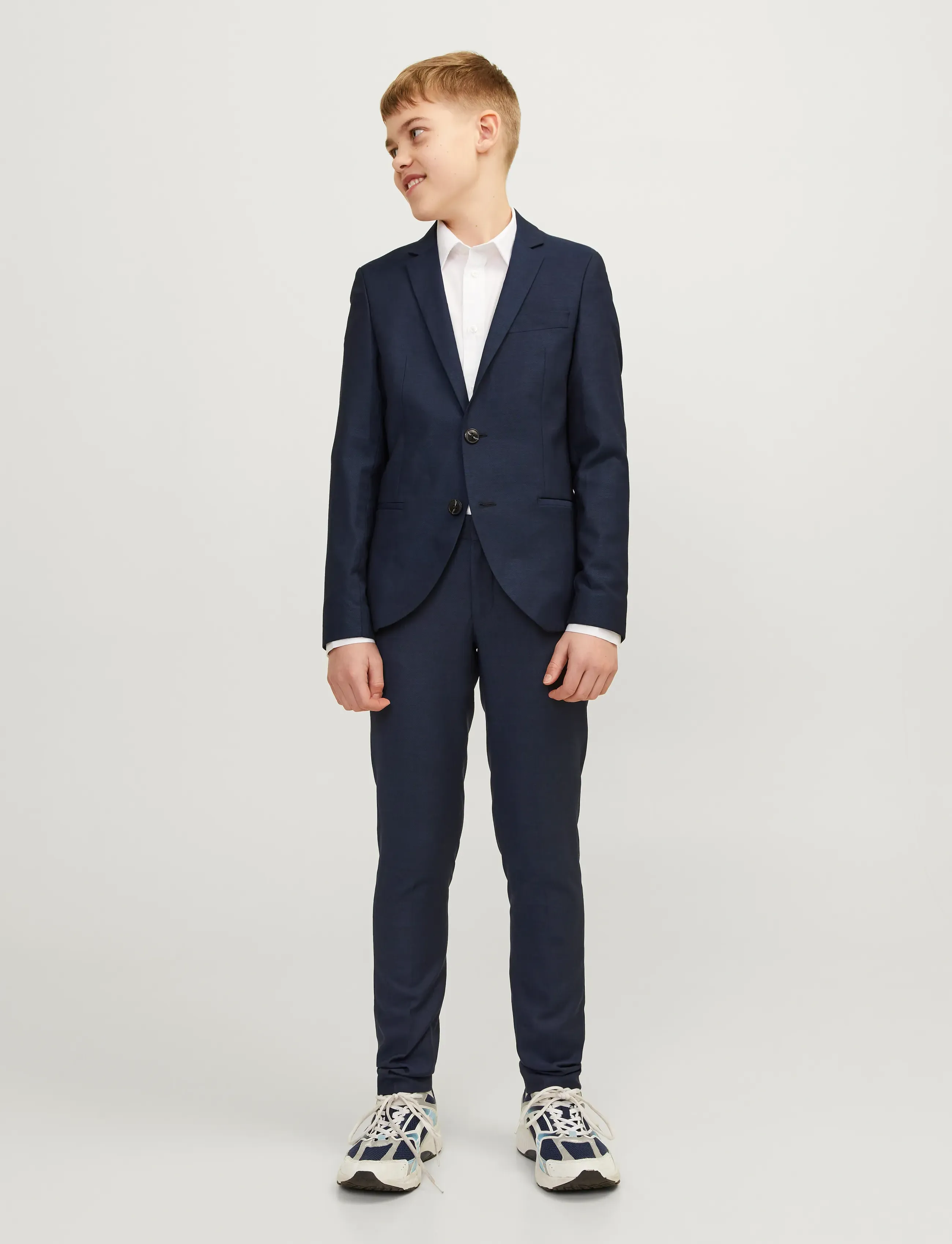 Jack & Jones JPRSOLARIS BLAZER JR - Pintsakud - DARK NAVY / navy
