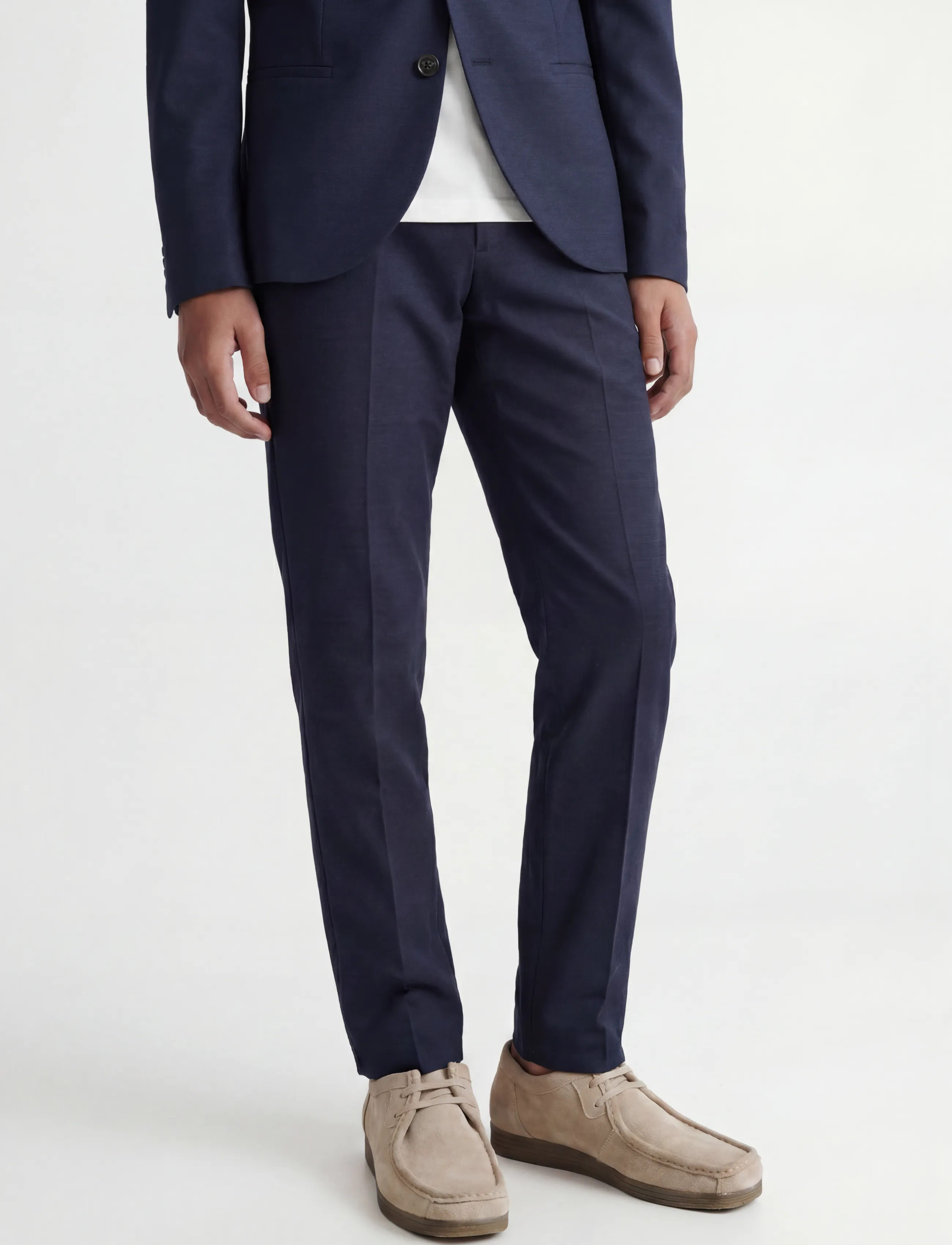 Jack & Jones JPRSOLARIS TROUSER NOOS JNR - Trousers - DARK NAVY / blue
