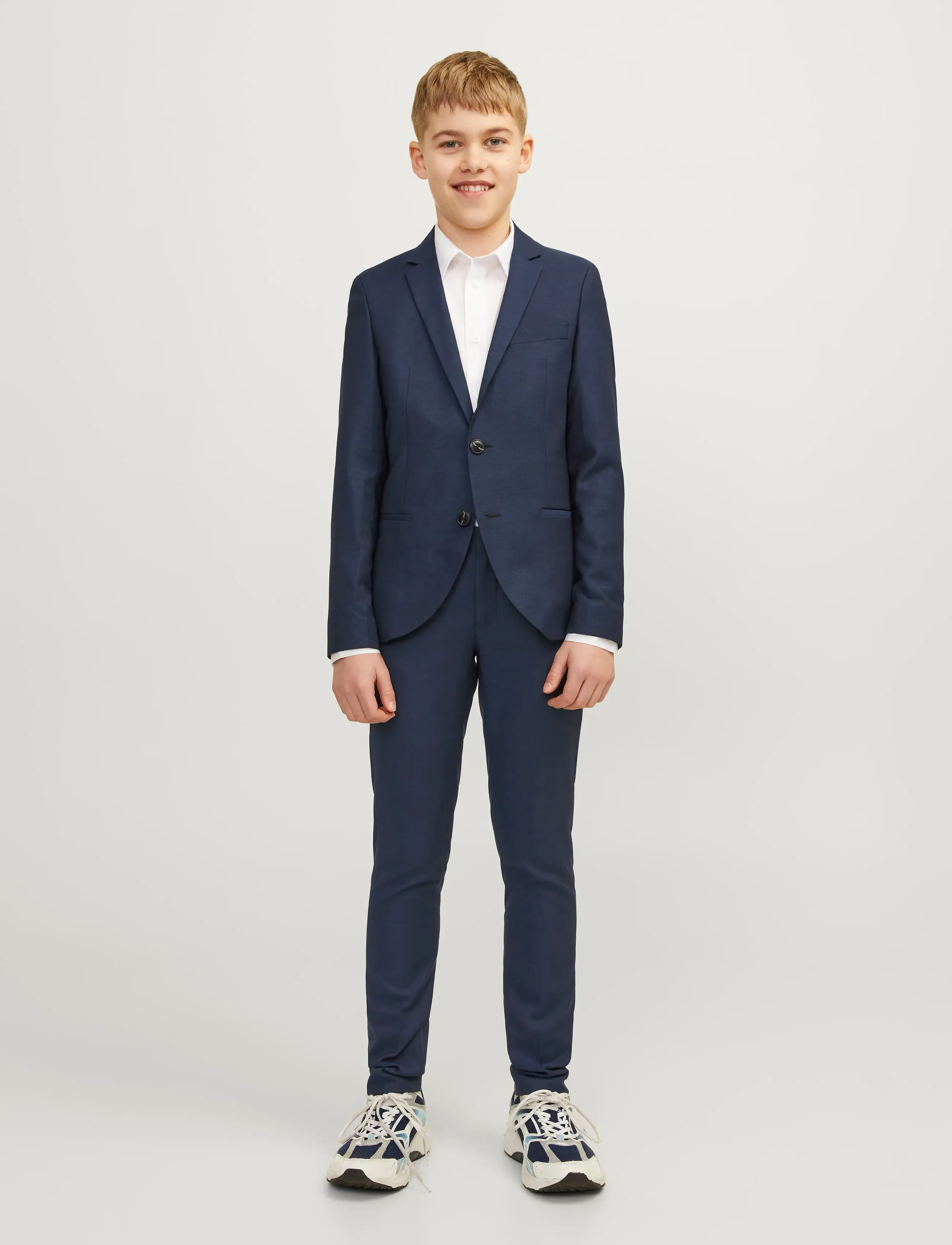 Jack & Jones JPRSOLARIS TROUSER NOOS JNR - Underdele - DARK NAVY / blue