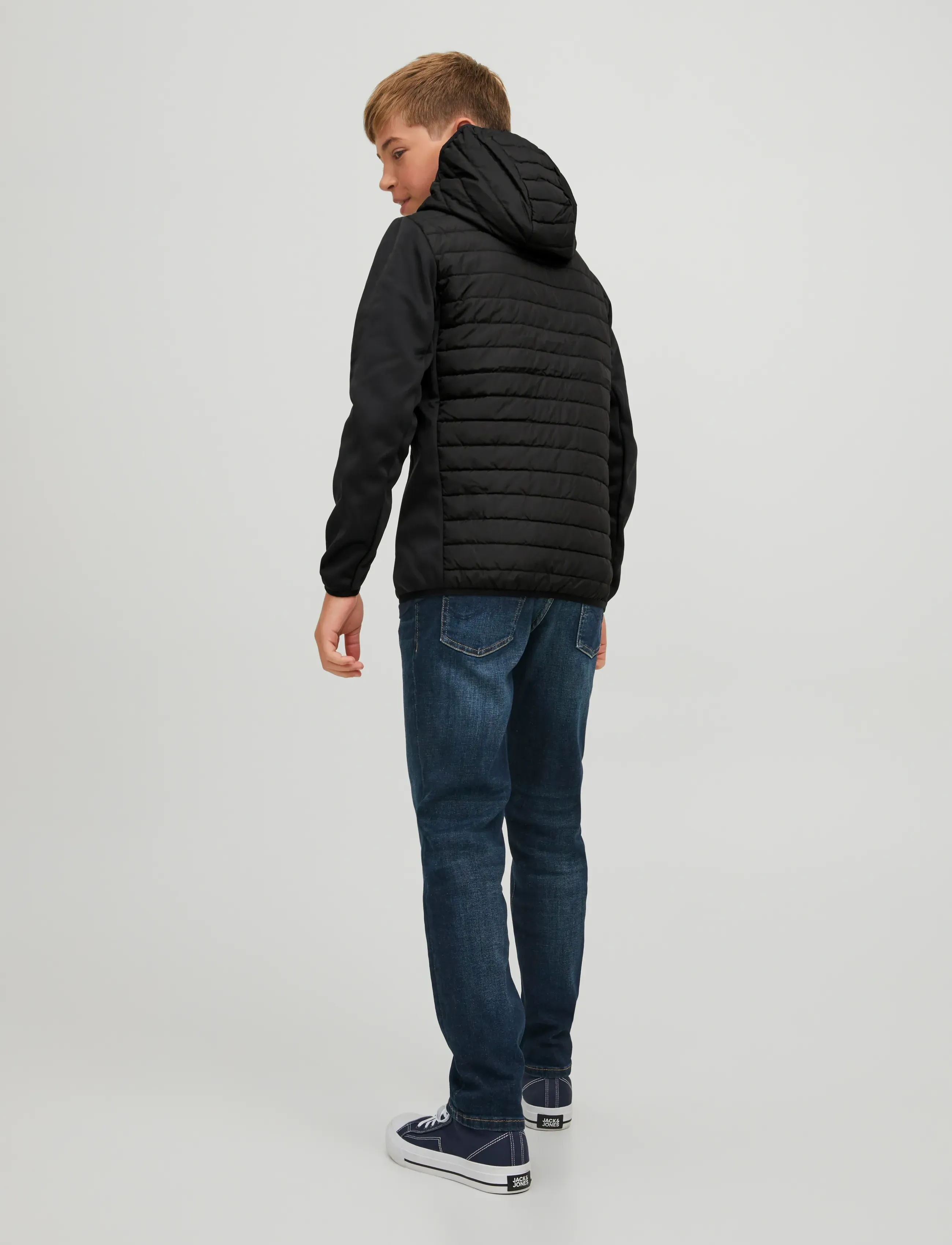 Jack & Jones - JJEMULTI QUILTED JACKET NOOS JNR - quilted jassen - black - 3