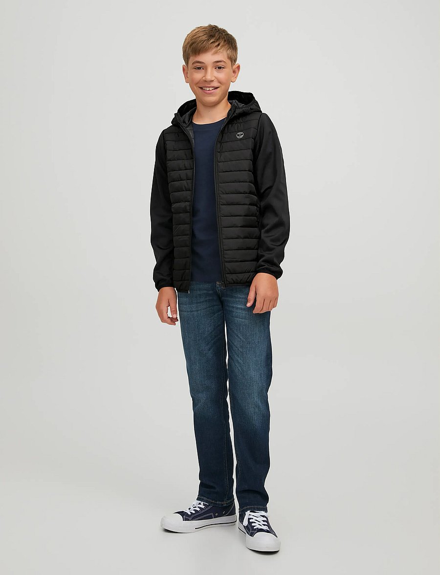 Jack & Jones - JJEMULTI QUILTED JACKET NOOS JNR - quilted jassen - black - 4