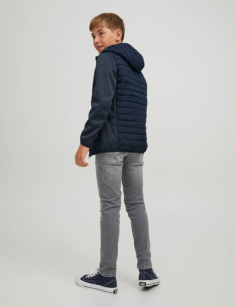 Jack & Jones - JJEMULTI QUILTED JACKET JNR - quilted jackets - navy blazer - 3