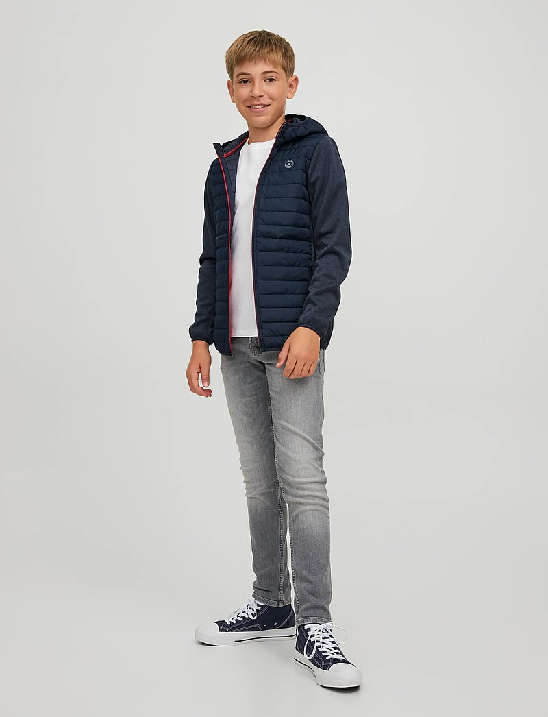 Jack & Jones - JJEMULTI QUILTED JACKET JNR - quilted jackets - navy blazer - 4