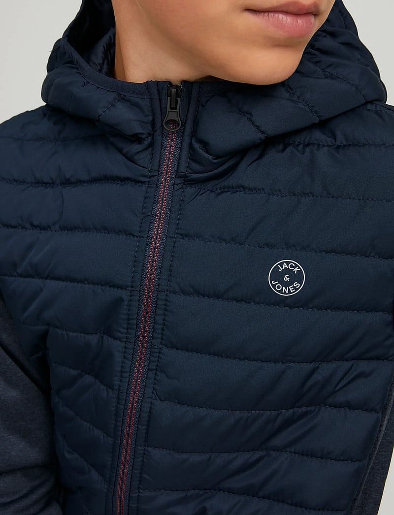 Jack & Jones - JJEMULTI QUILTED JACKET JNR - quilted jackets - navy blazer - 5