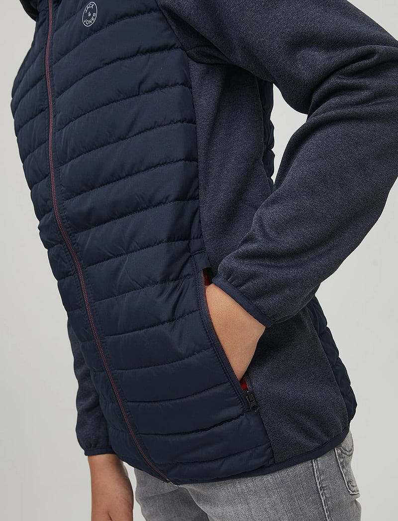Jack & Jones - JJEMULTI QUILTED JACKET NOOS JNR - tepitud jakid - navy blazer - 5