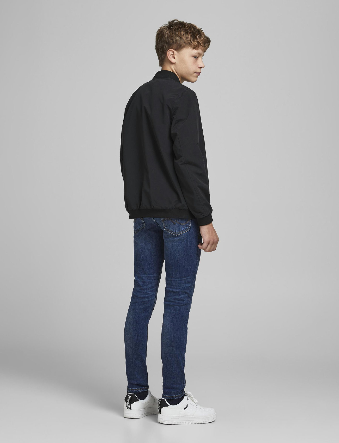 Jack & Jones - JJERUSH BOMBER NOOS JNR - lendurijakid - black - 3