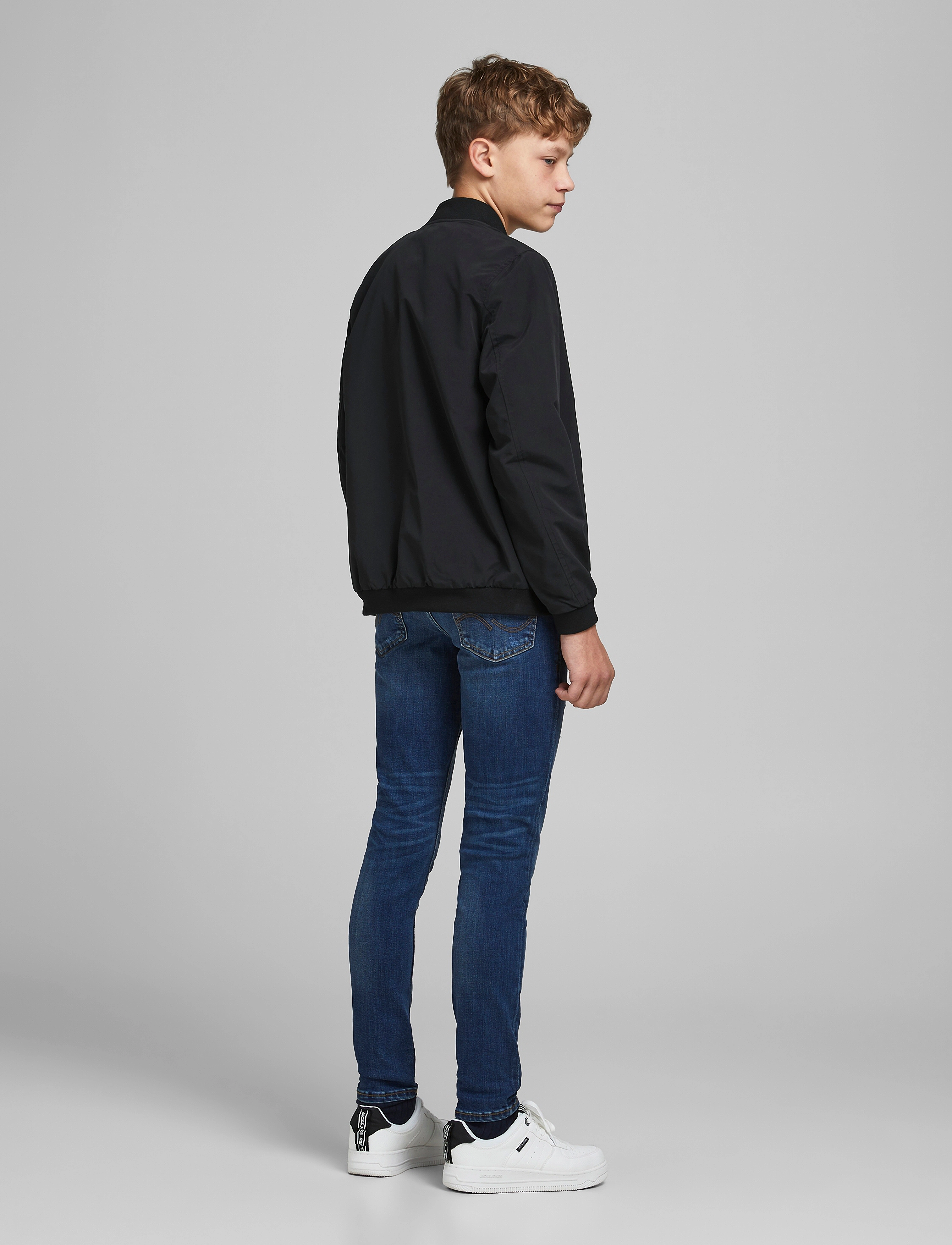 Jack & Jones - JJERUSH BOMBER NOOS JNR - bomberjackor - black - 3