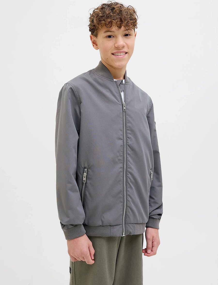 Jack & Jones - JJERUSH BOMBER NOOS JNR - bomberjacken - castlerock - 0