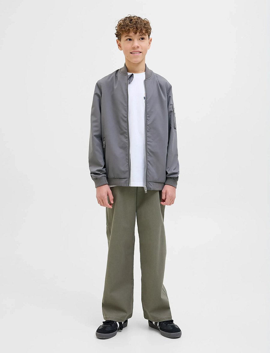 Jack & Jones - JJERUSH BOMBER NOOS JNR - bomberjacken - castlerock - 3