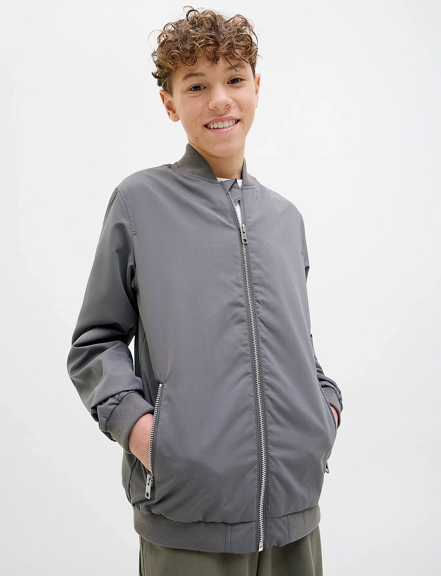 Jack & Jones - JJERUSH BOMBER NOOS JNR - bomberjacken - castlerock - 4