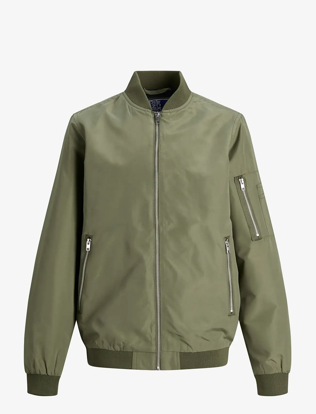 Jack & Jones - JJERUSH BOMBER NOOS JNR - bomberjakker - dusty olive - 1