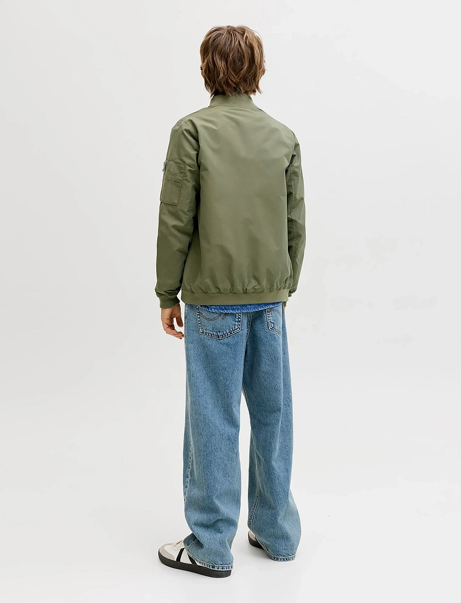 Jack & Jones - JJERUSH BOMBER NOOS JNR - bomberjacken - dusty olive - 3