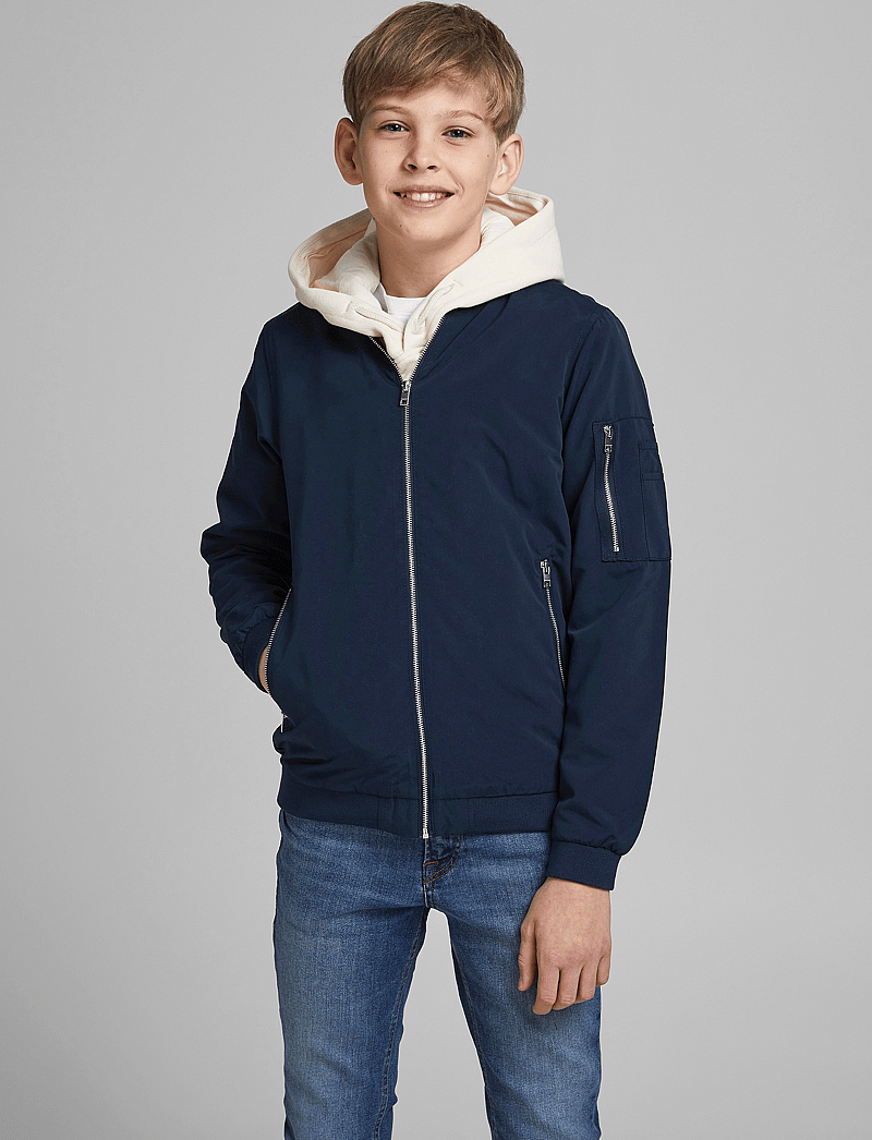 Jack & Jones - JJERUSH BOMBER NOOS JNR - lendurijakid - navy blazer - 0