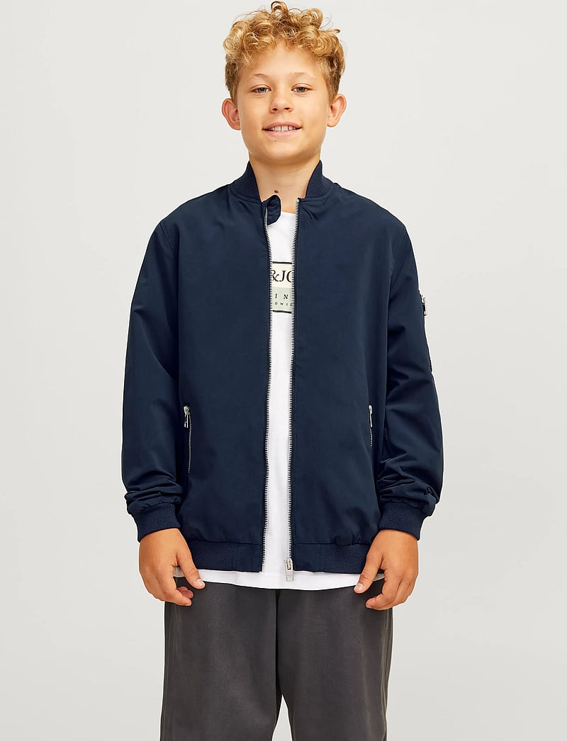 Jack & Jones - JJERUSH BOMBER NOOS JNR - „bomber“ stiliaus striukės - navy blazer - 0
