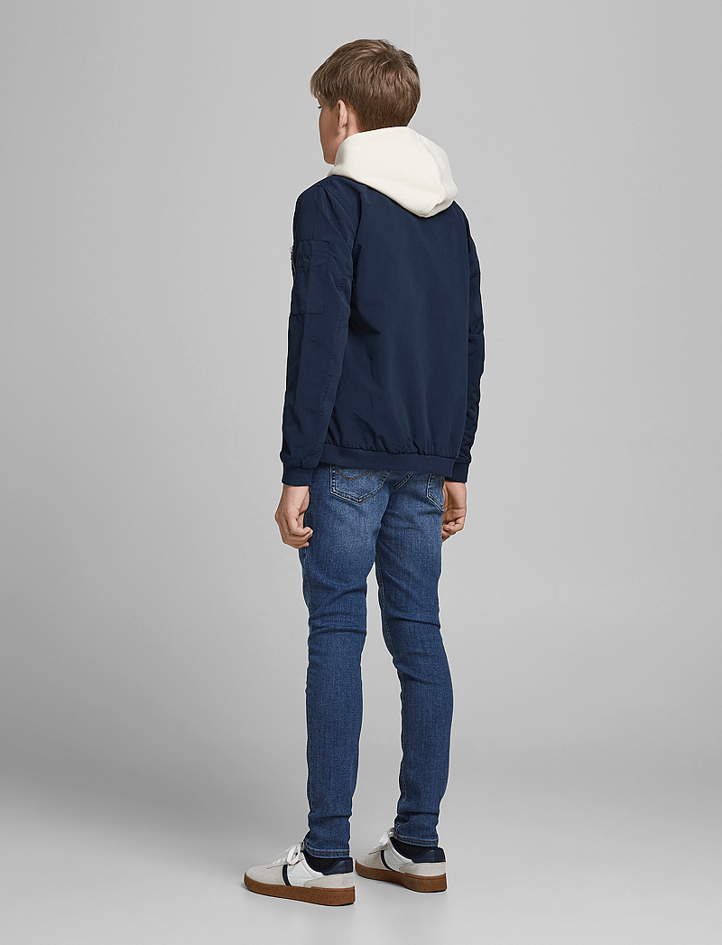 Jack & Jones - JJERUSH BOMBER NOOS JNR - lendurijakid - navy blazer - 3