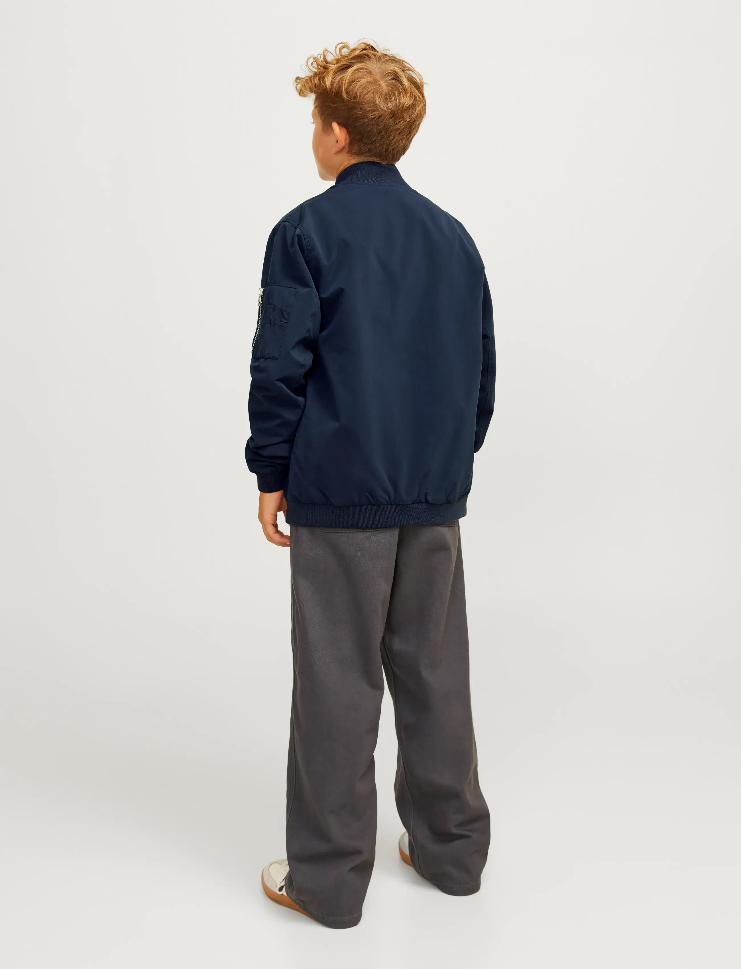 Jack & Jones - JJERUSH BOMBER NOOS JNR - bomberjacken - navy blazer - 3