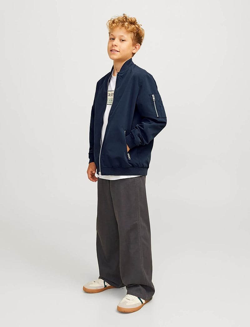 Jack & Jones - JJERUSH BOMBER NOOS JNR - „bomber“ stiliaus striukės - navy blazer - 4