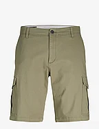 JPSTJOE JJCARGO SHORTS JNR - OIL GREEN