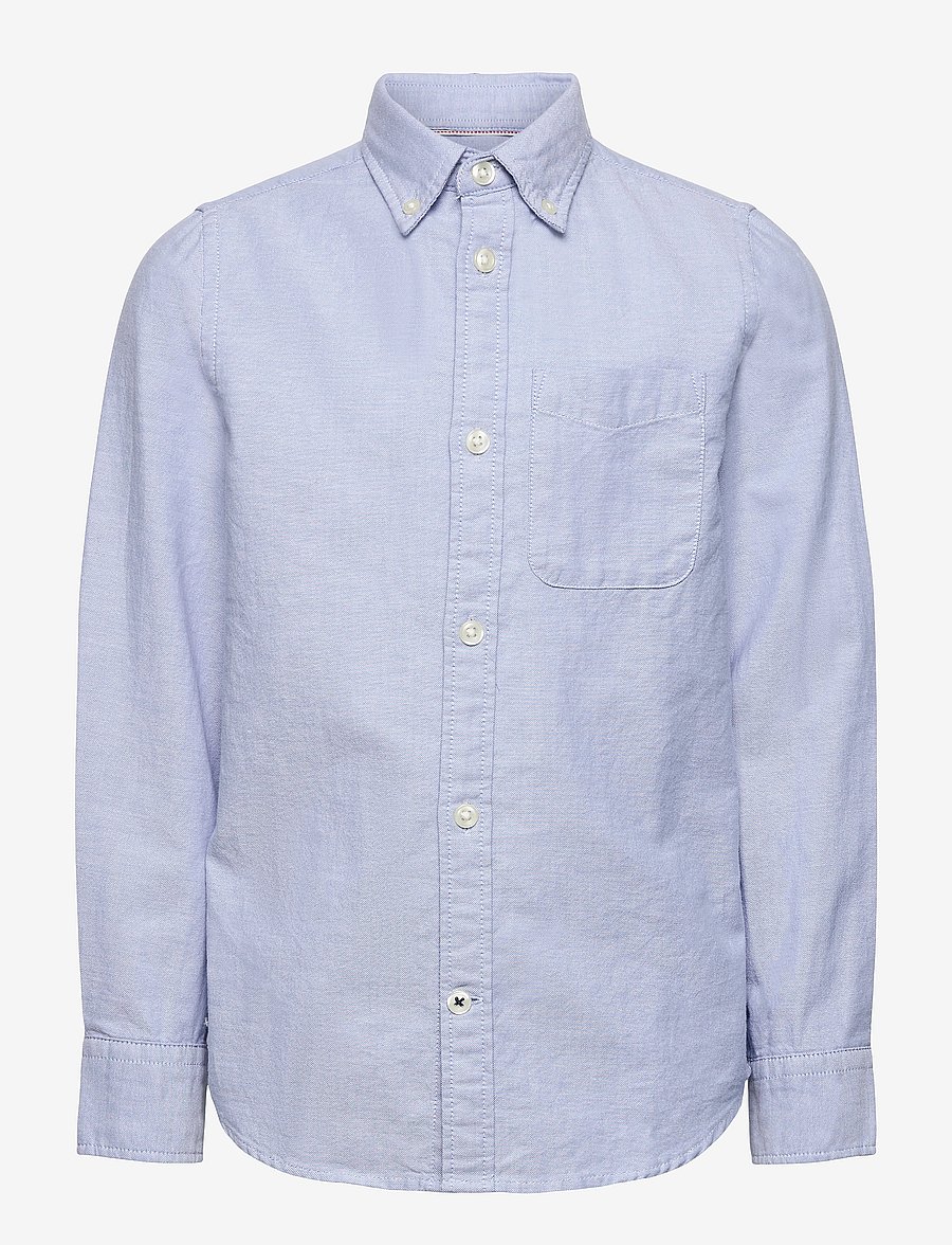 Jack & Jones - JJEOXFORD SHIRT L/S JNR - langärmlige hemden - cashmere blue - 1