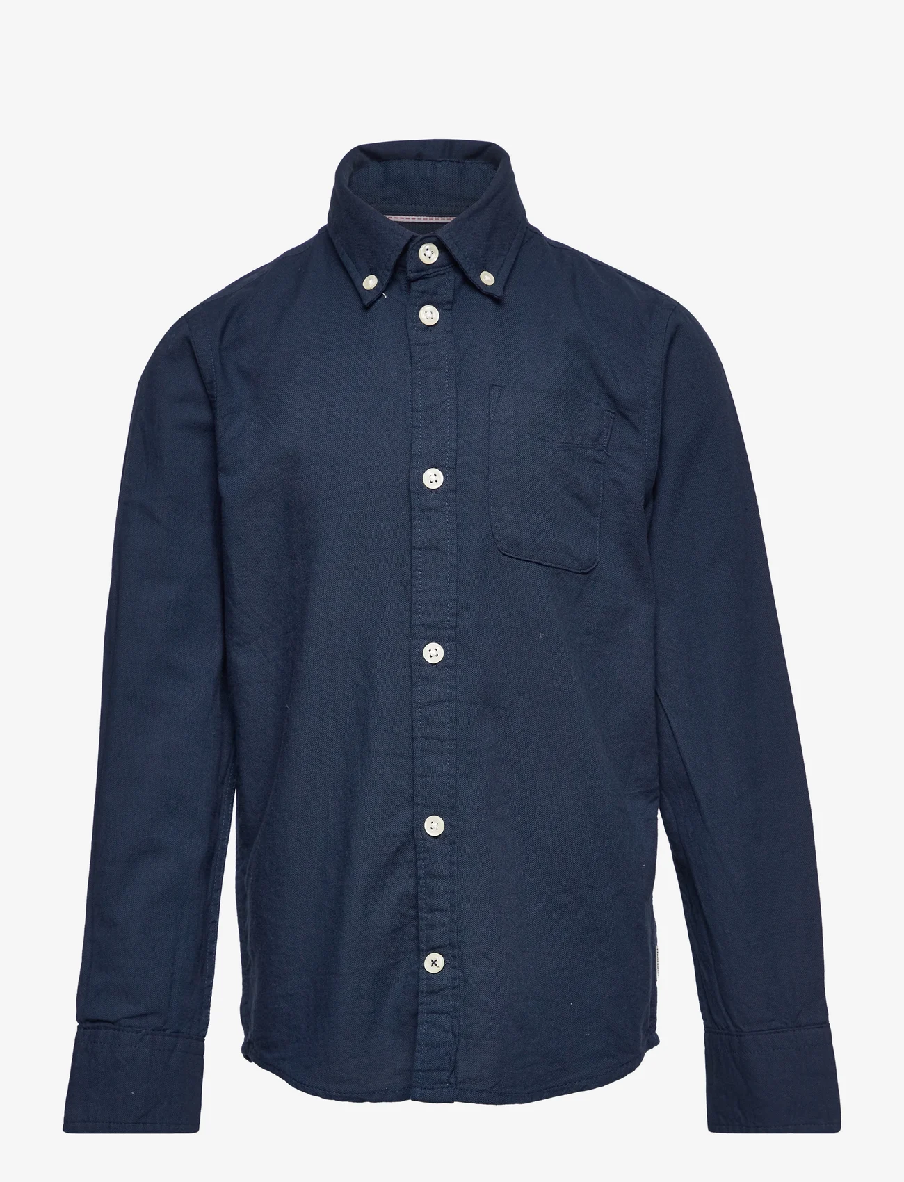 Jack & Jones - JJEOXFORD SHIRT L/S JNR - mažiausios kainos - navy blazer - 0