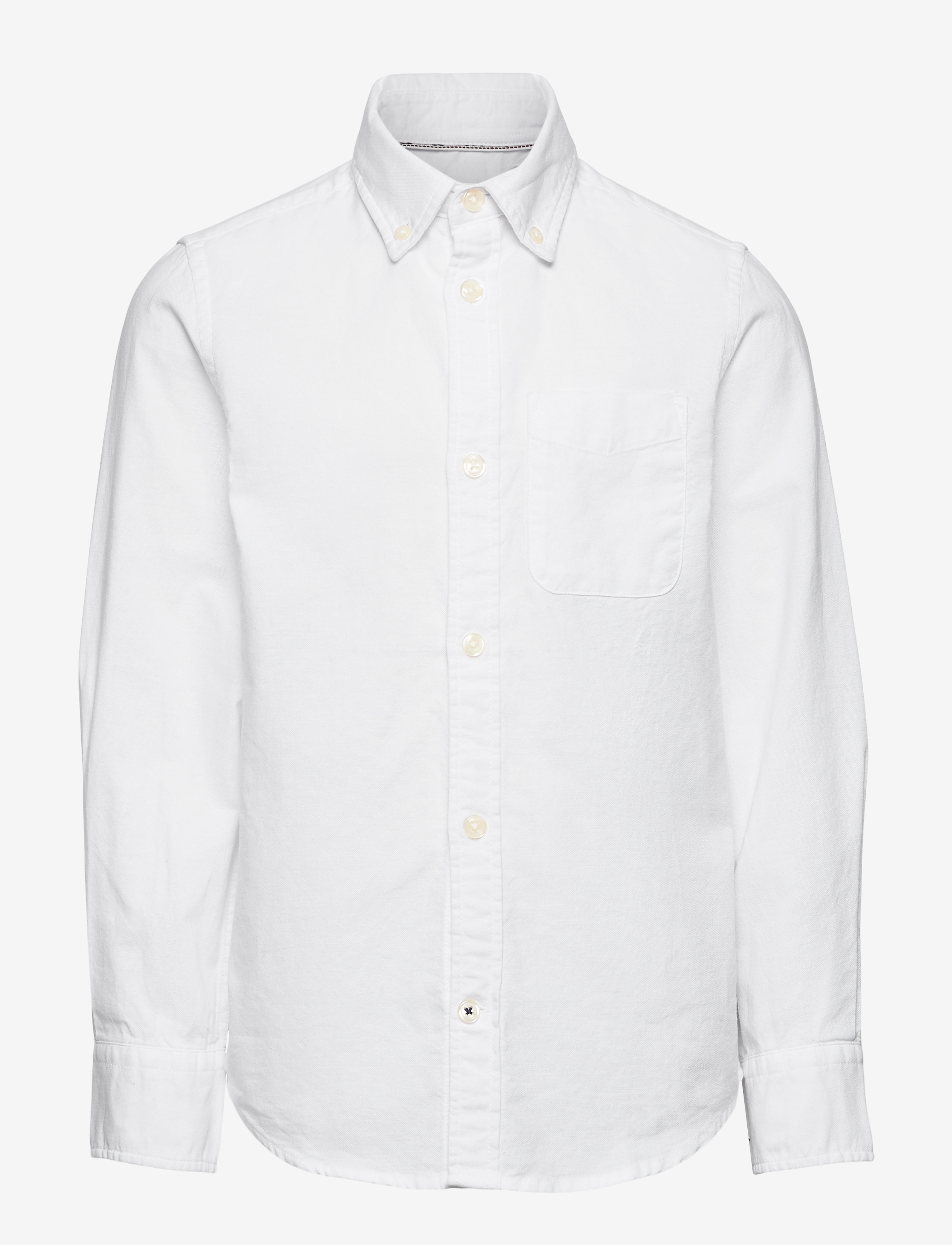JJEOXFORD SHIRT L/S NOOS JNR - WHITE