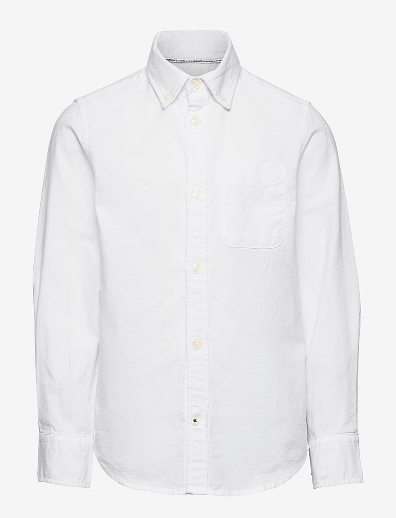 Jack & Jones - JJEOXFORD SHIRT L/S NOOS JNR - skjorter - white - 1