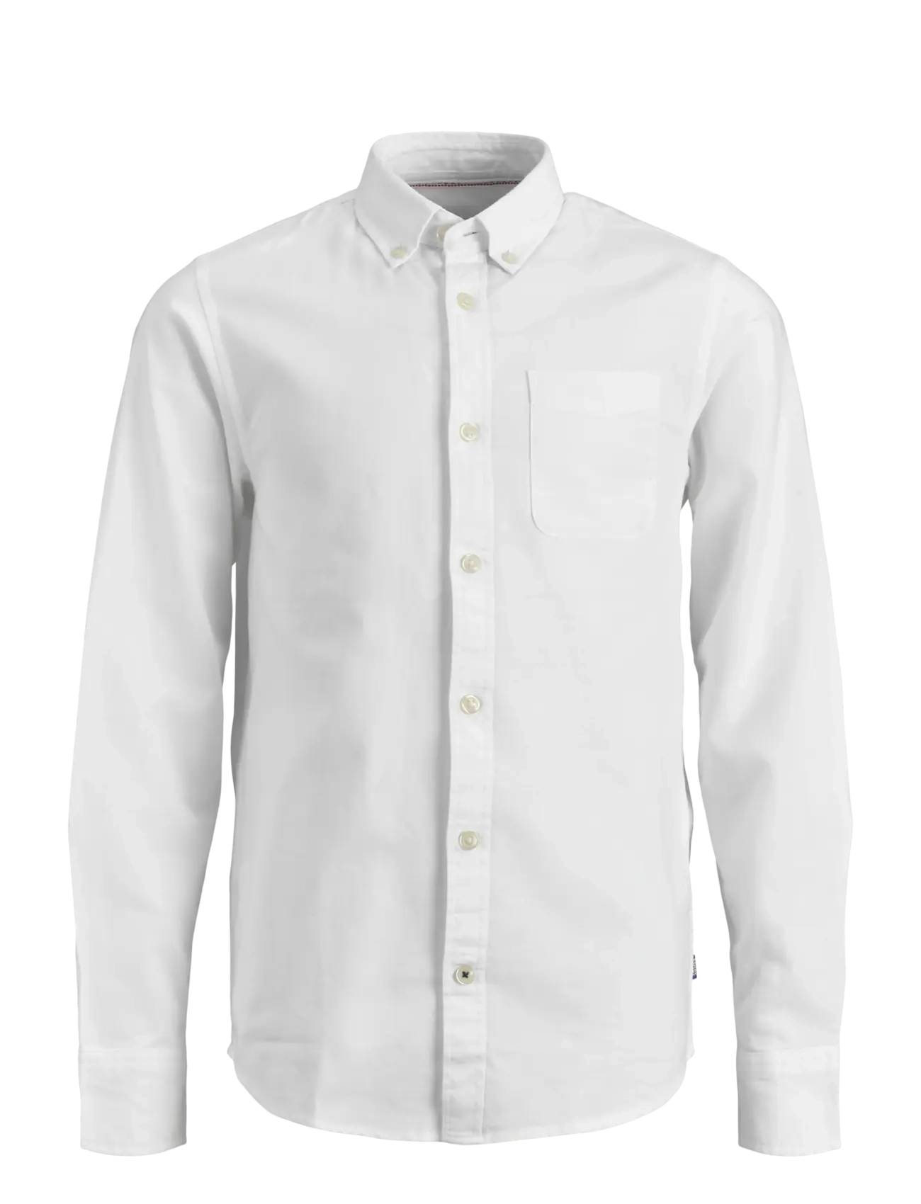 JJEOXFORD SHIRT L/S NOOS JNR - WHITE