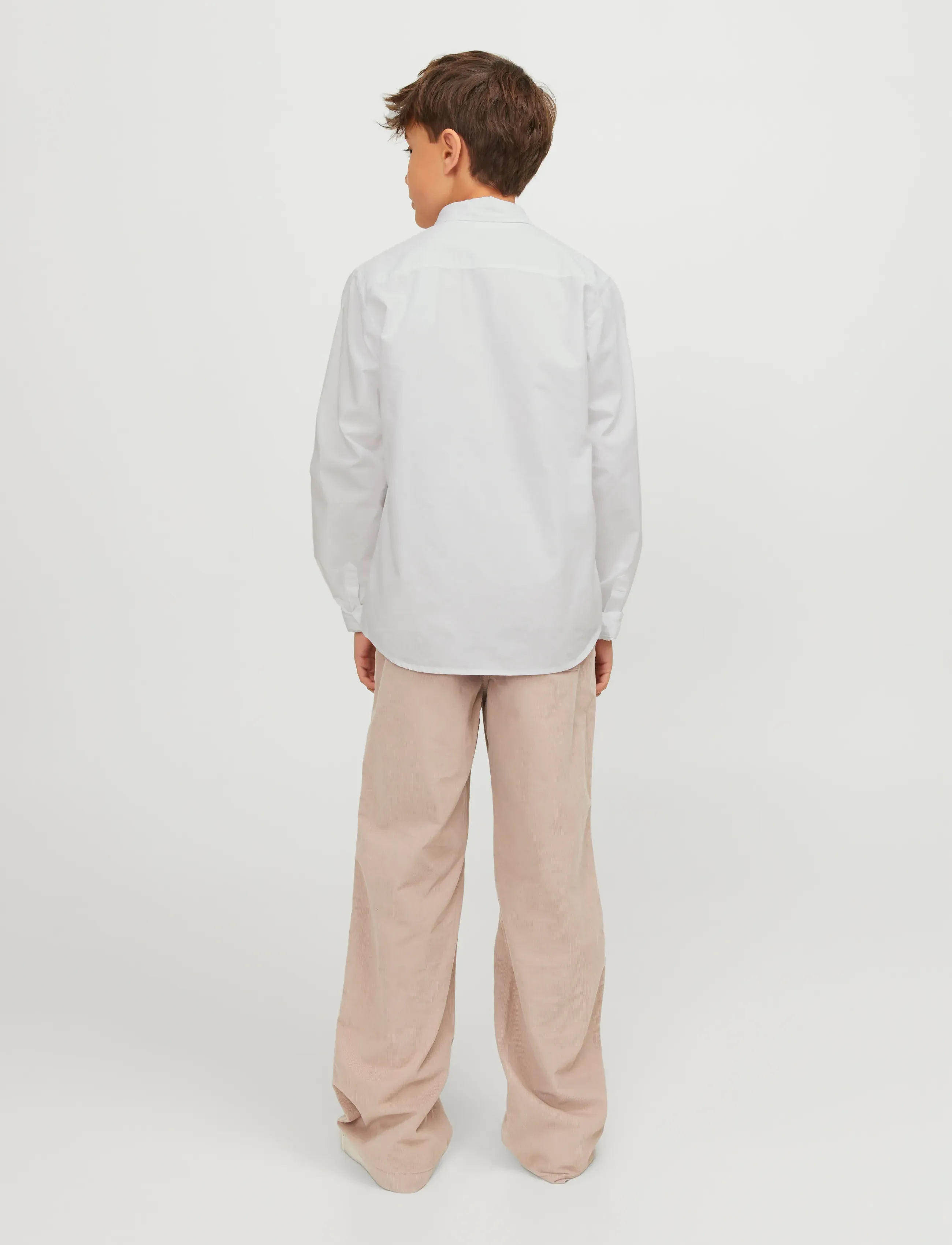 Jack & Jones - JJEOXFORD SHIRT L/S NOOS JNR - chemises à manches longues - white - 3