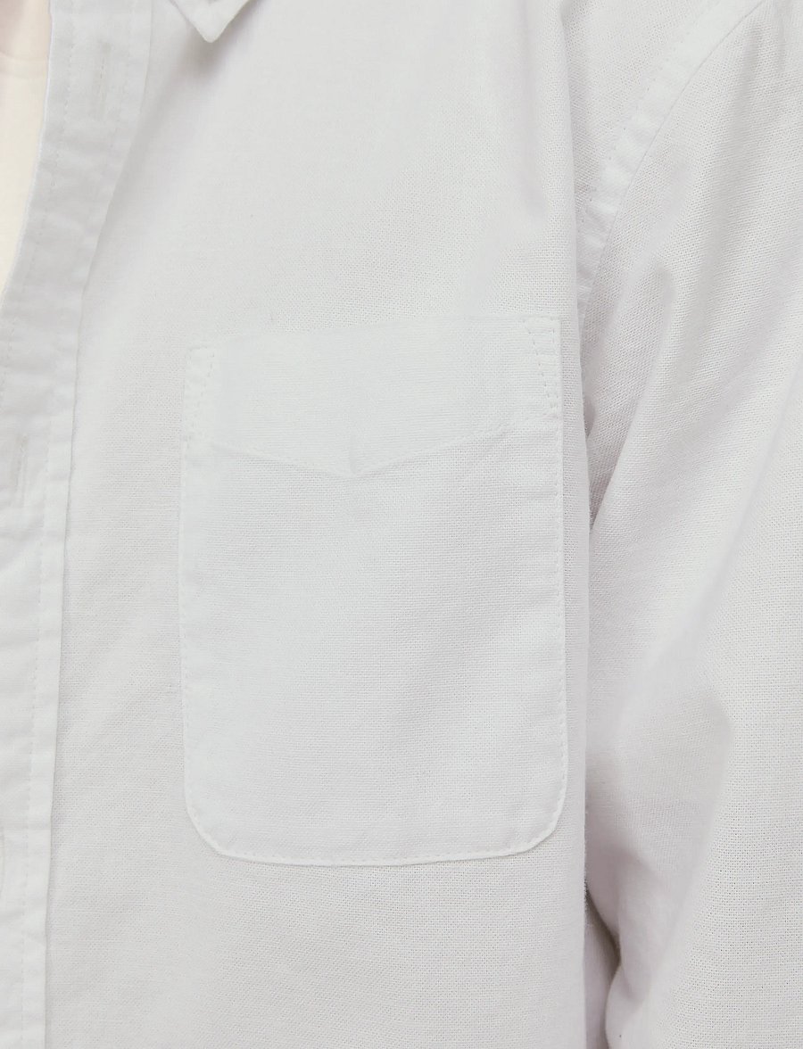 Jack & Jones - JJEOXFORD SHIRT L/S NOOS JNR - chemises à manches longues - white - 5