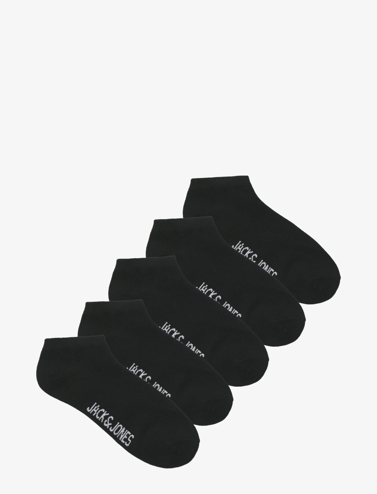 Jack & Jones - JACDONGO SOCKS 5 PACK  NOOS JNR - alhaisimmat hinnat - black - 0