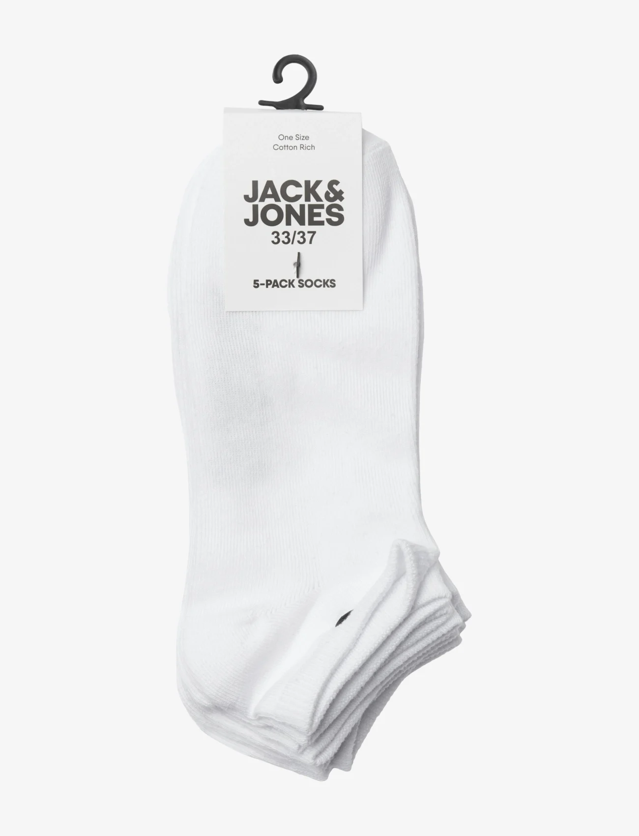 Jack & Jones - JACDONGO SOCKS 5 PACK  NOOS JNR - alhaisimmat hinnat - white - 1