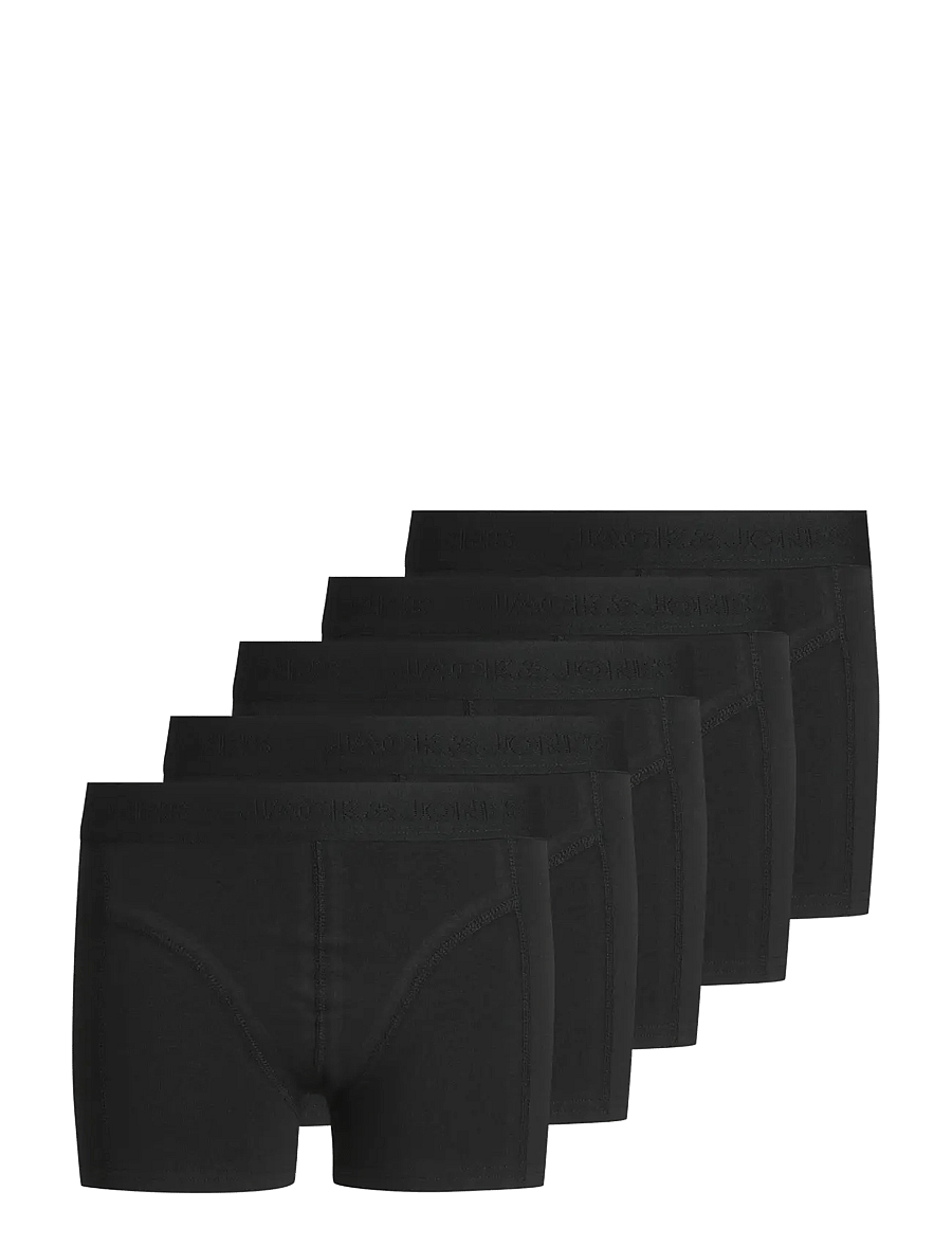 Jack & Jones - JACSIMPLE TRUNKS 5 PACK JNR NOOS - unterhosen - black - 0