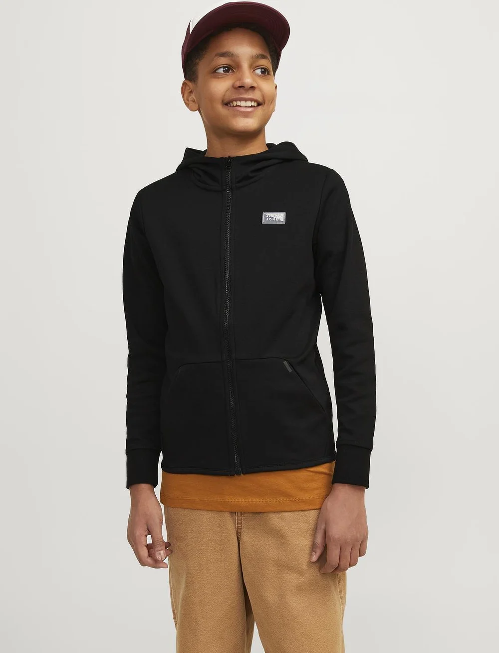 Jack Jones Jcoair Sweat Zip Hood Noos Jnr Hoodies Boozt