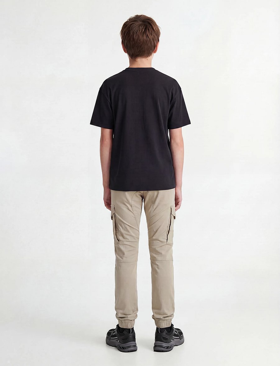 Jack & Jones - JPSTPAUL JJFLAKE 1075 CROCKERY NOOS JNR - kargopüksid - crockery - 3