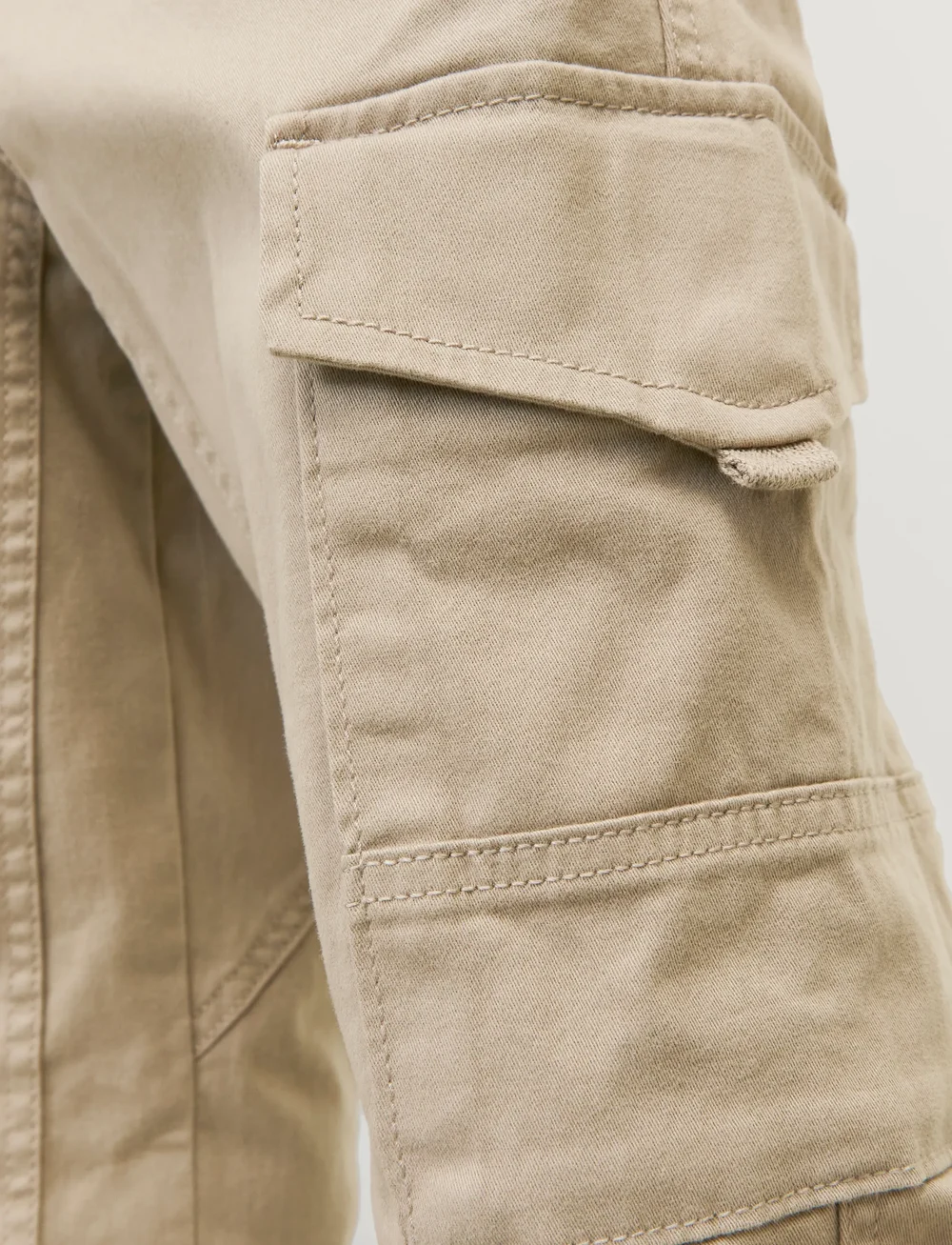 Jack & Jones - JPSTPAUL JJFLAKE 1075 CROCKERY NOOS JNR - kargopüksid - crockery - 5